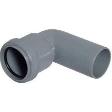 Waste 32mm Pushfit 90 Degree Conversion Bend Grey