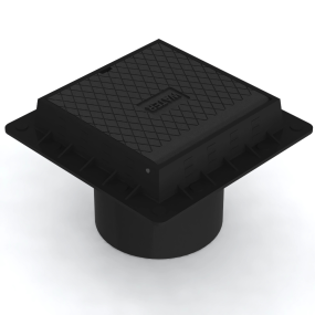 Waterfit Meterfit Cast Iron Combined Top Hat and Lid