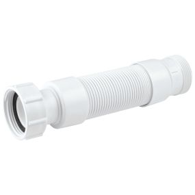 McAlpine Flexible Waste Fitting Male Thread End (1.1/4 Inch)