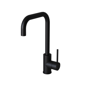 FORMA Single Lever Kitchen Mixer Tap (Matt Black)