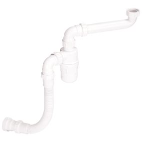 McAlpine Kit for Adjustable Height Basin or Sink (1.1/4 x 1.1/2 Inch)