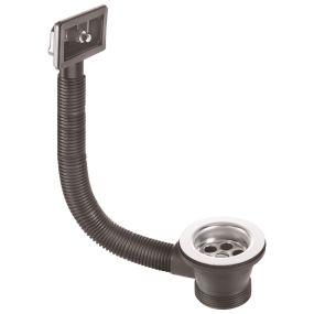 McAlpine Sink Waste and Rectangular Overflow (1.1/2 Inch)