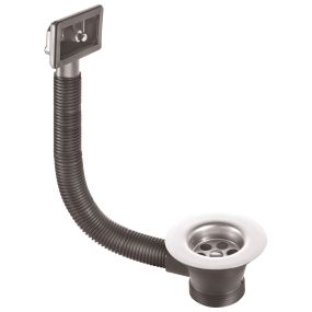 McAlpine Sink Waste and Rectangular Overflow (1.1/2 Inch)