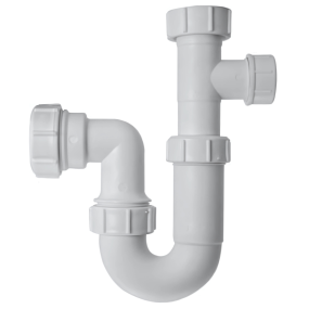 Masterflow Extended Swivel P Trap with Outlet Ext. (1.1/4 Inch)