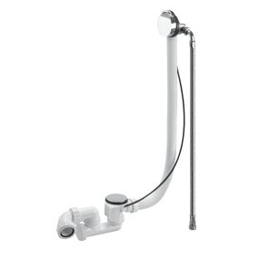 McAlpine Bath Trap With Pop Up Waste Filler Extension and Overflow (1.1/2 Inch)