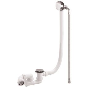 McAlpine Bath Trap With Spring Loaded Plug Filler Extension and Overflow (1.1/2 Inch)