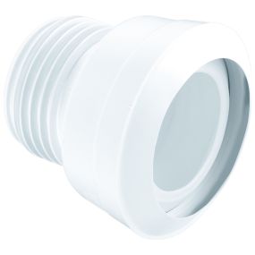 McAlpine Outlet Straight Pan Connector (3.1/2 Inch)