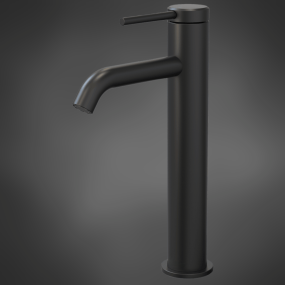 LeoNova Apex Noir Tall Basin Mixer Matt Black Tap *Warehouse Clearance*