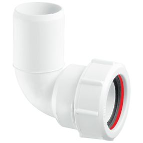 McAlpine End 90 Degree Bend Multifit x Plain (1.1/2 Inch)