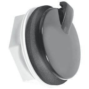 McAlpine Sink Overflow Stopper Black