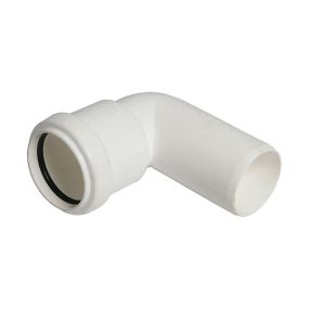 Push Fit Conversion Bend 90 Degree (32mm) (White)