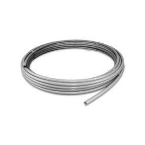 Polyplumb Enhanced 15mm x 50m Barrier PB Pipe Coil Grey