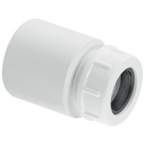 McAlpine Overflow Adaptor (1.1/2 Inch Plain Tail x 3/4 Inch)