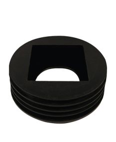 Rubber Downpipe Waste Adaptor (100ID/65-68mm OD)