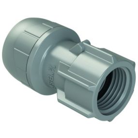 Polyplumb Enhanced 15mm x 1/2 Inch Handtighten Tap Connector