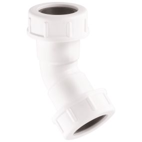 McAlpine Universal Overflow 135 Deg Bend (3/4 Inch)