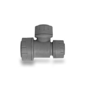 Polyplumb Enhanced 28mm x 22mm x 22mm Branch and One End Reduced Tee