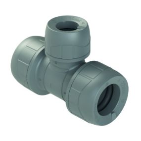 Polyplumb Enhanced 22mm x 22mm x 15mm Branch Reducing Tee