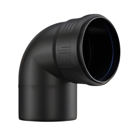 Pipelife Master3 Plus Acoustic Soil Single Socket Bend (160mm) (87.5 Degrees)