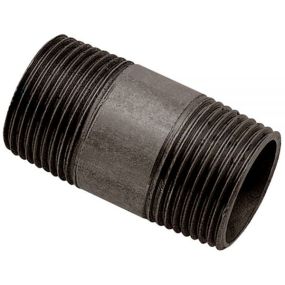 Malleable Black Iron Barrel Nipple
