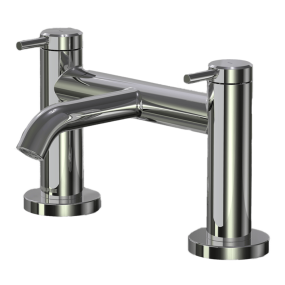 McAlpine Kelvin Deck Mounted Bath Filler Chrome