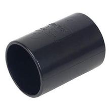 Solvent Weld 40mm Coupler Black