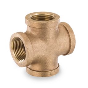 Female Equal Cross Threaded Brass 3/4"