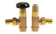 15mm To 1/2 Inch Traditional Angled Rad Valve ( Pair )