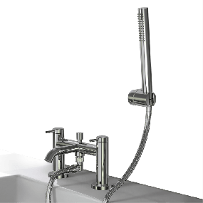 McAlpine Kelvin 2 Tap Hole Bath Shower Mixer Chrome