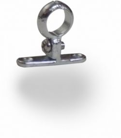 CHROME Die-Cast School Board Pipe Clips