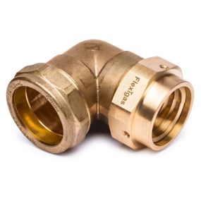 Flexigas Angled Adaptor - FG x Copper