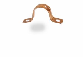 Copper Saddle Clip 15mm