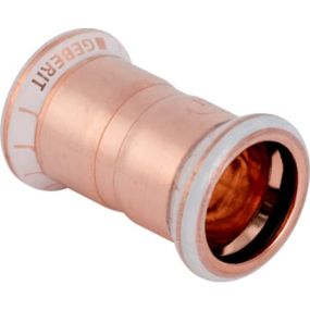 Geberit Mapress 15mm Copper Straight Coupling