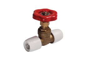 Hep2O DZR Brass Gate Valve (22mm)