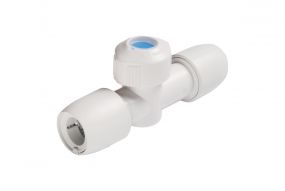Hep2O Shut Off Valve With Hot/Cold Indicator Insert (15mm)