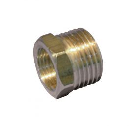 Hep2O DZR Brass Tap Adaptor (1/2 x 3/4 Inch)
