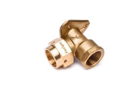 Flexigas Female Wall Plate Elbow