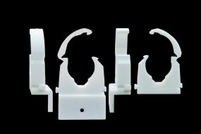 Talon Joist Fixing Hinged Pipe Clip 22mm WHITE (Pack of 100)