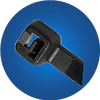FM Products Cable Tie (Pack of 100) (100 x 2.5) (Black)