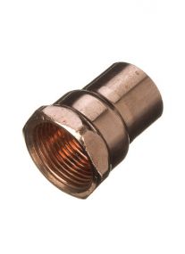 Copper End Feed Female Straight Coupling (WRAS Approved & EN1254 Compliant)