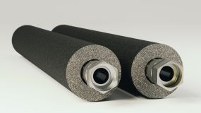 INTA 2 Pack 500mm Pre-Insulated Hoses (1 Female Swivel x 28mm)