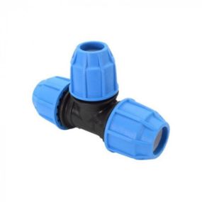 FloPlast MDPE Equal Tee (50mm)