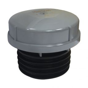 FloPlast Push-Fit Air Admittance Valve (110mm) (Grey)