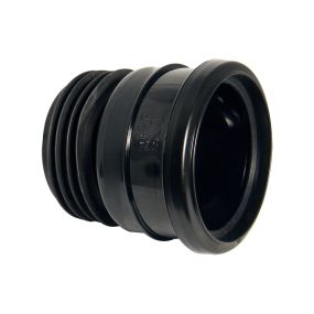 Floplast Universal Pipe Connector - Adapts to Soil, Clay, Cast Iron and Drainage