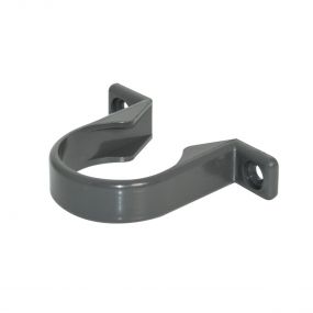 FloPlast 32mm Solvent Weld Pipe Clip Anthracite Grey