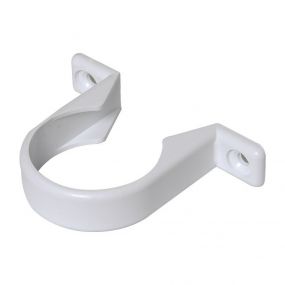 FloPlast 32mm Solvent Weld Pipe Clip White
