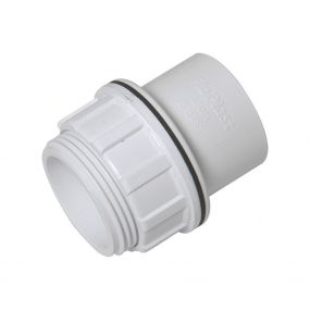 FloPlast 32mm Tank Connector Solvent Weld White
