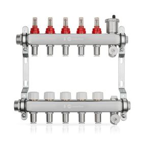 JG Speedfit LowFit 12mm UFH Manifold 5 Port