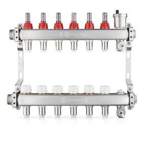 JG Speedfit LowFit 12mm UFH Manifold 6 Port