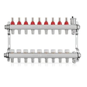 JG Speedfit Low Fit 12mm UFH Manifold 9 Port